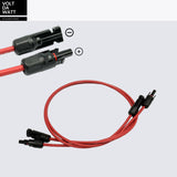 MC4 Verlängerungskabel 6mm² 1m/3m (Set)